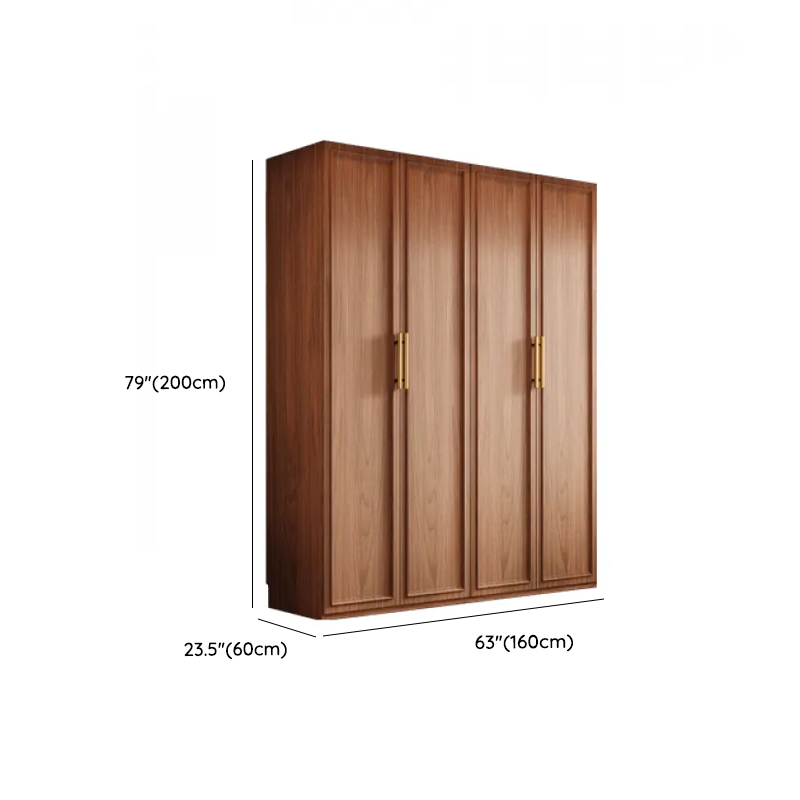 Acorn Minimalist Wooden Independent Wardrobe Closet with Soft Close Drawer, Soft Close Door, and Interior Shelves - image 8