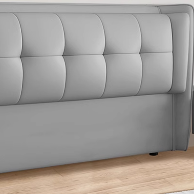 Standard（36-55“） Free-standing Standard Rectangular Full(54"W x 75"L) Stitch-tufted Wingback Headboard with Timber Frame and Sponge Filing - image 13