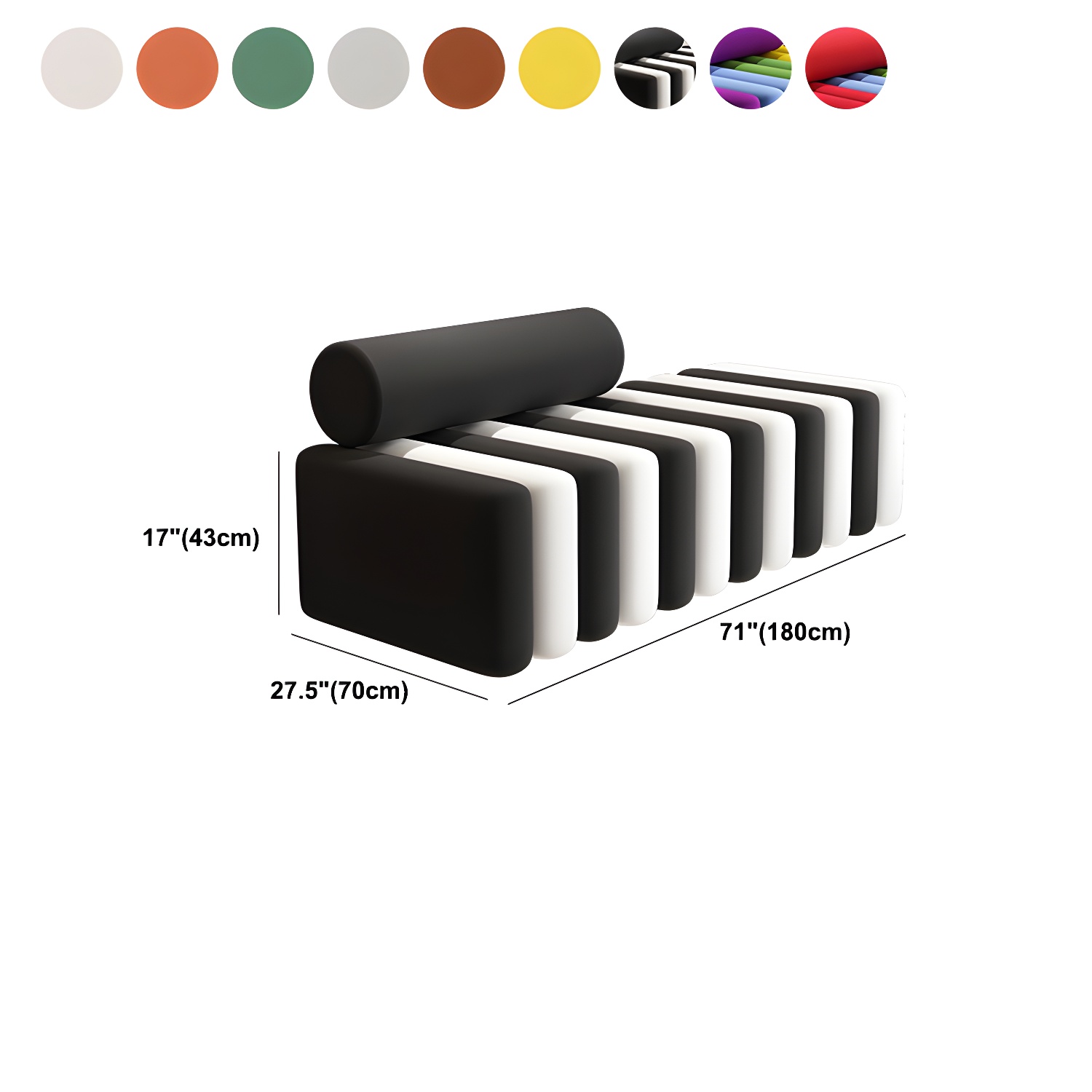 Velvet Contemporary Standard Sofa Armless Sofa for Living Room, Apartment - image 22