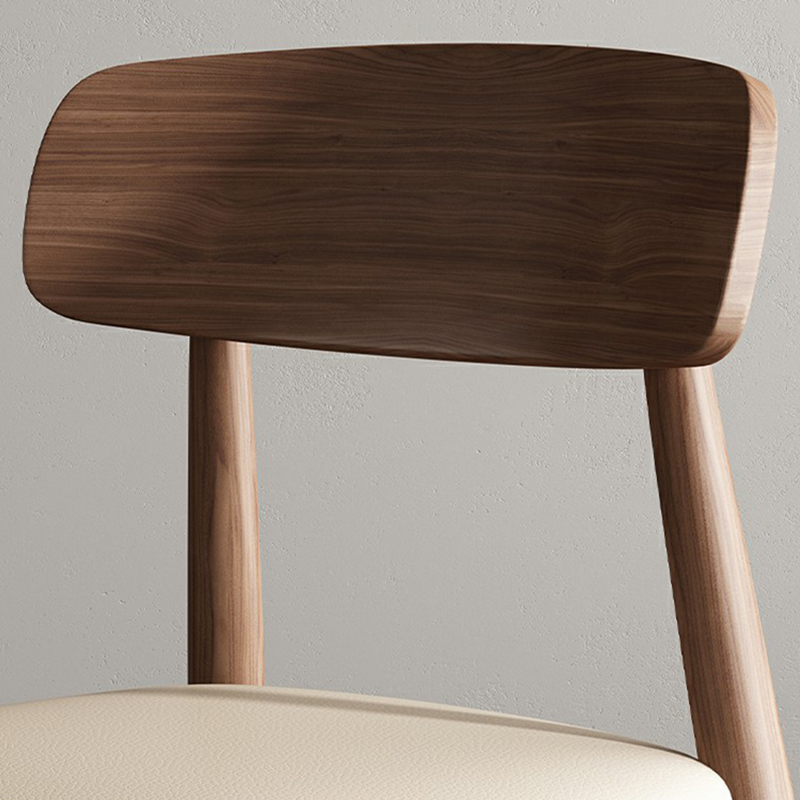For Restaurant Light-Toned Wood Framed Armless Chair - image 16