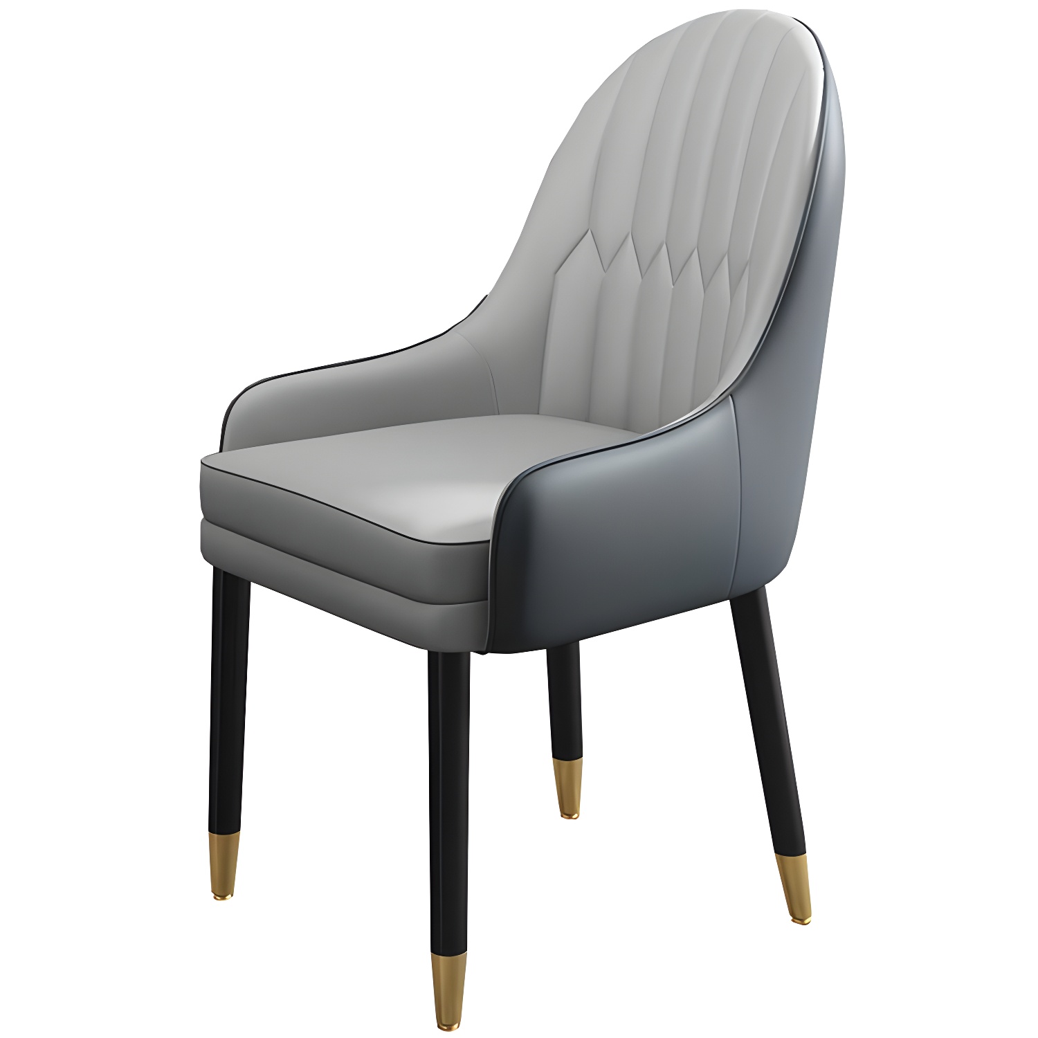 Leather Contemporary Home Side Chair Parsons Chair of 21'' Wide Chairs - image 10