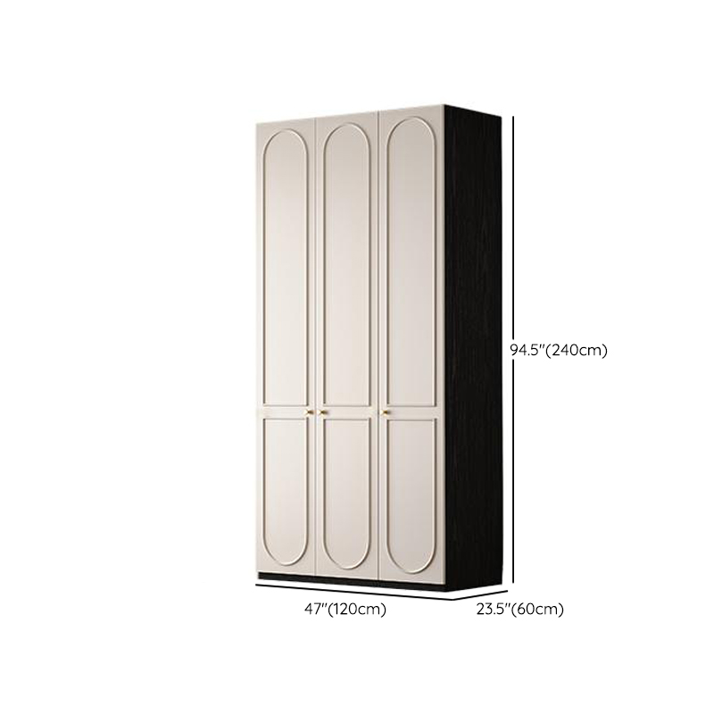 Chalk Casual Wooden Independent Almirah with Soft Close Drawer, Soft Close Door, and Interior Shelves - image 12