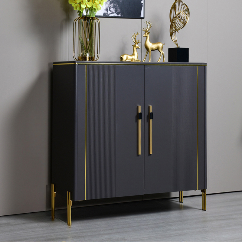 Luxurious Unattached Accent Cabinet with Moisture-proof Reclaimed Wood