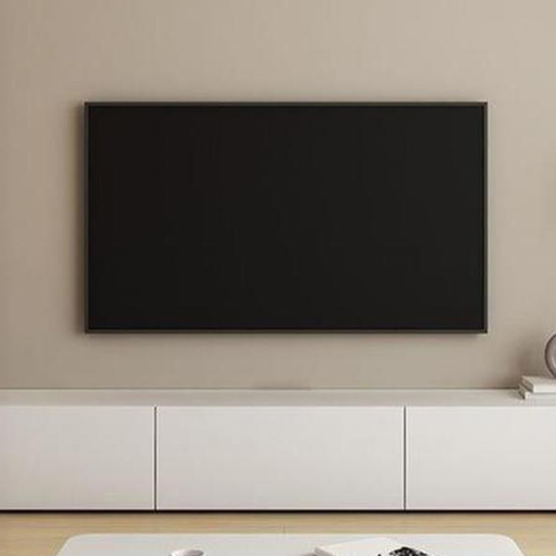 Modern White Long Over 67 inches TV Stand Featuring Without Legs Design and Self-Close Drawer Glides - image 10