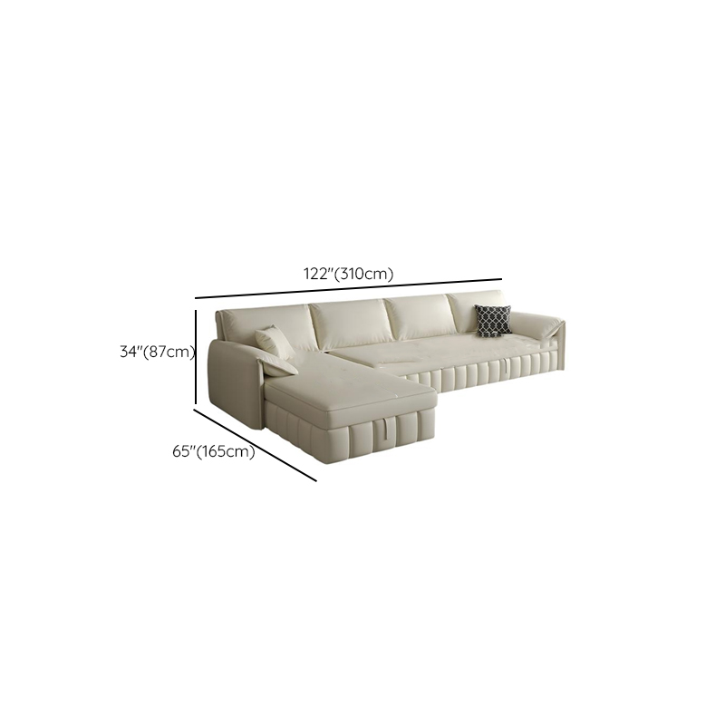 L-Shape/Straight Left Hand Facing/Horizontal Sofa Recliner/Convertible Sofa with Under-seat-storage - image 12
