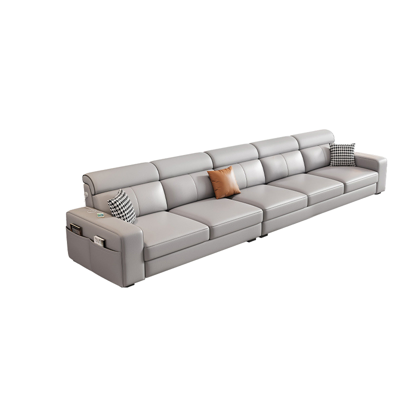 L-Shape/Straight Sofa/Sofa Chaise with USB Port, Left/Horizontal Orientation - image 9