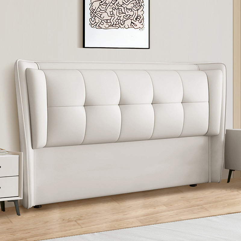 Standard（36-55“） Free-standing Standard Rectangular Full(54"W x 75"L) Stitch-tufted Wingback Headboard with Timber Frame and Sponge Filing - image 7