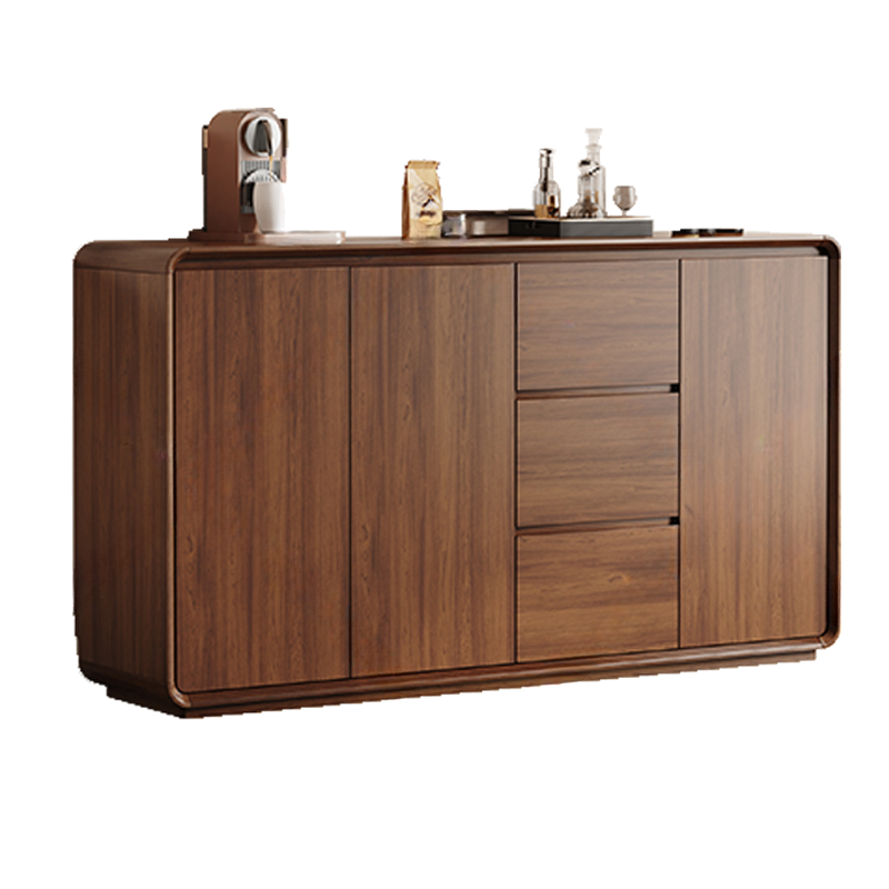 Narrow/Standard/Wide Auburn Sideboard with Lumber Adjustable Shelf, Locker, 3 Drawers and 4 Doors/2 Doors/Single Door - image 6
