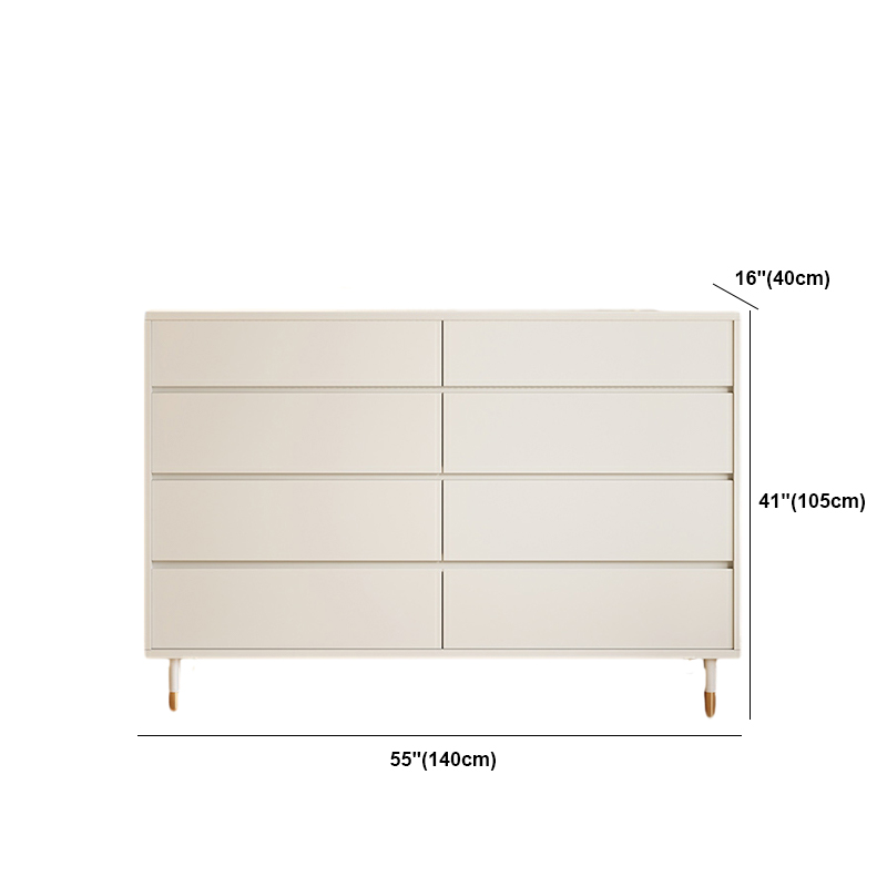 Modern White Wood Dressers with Soft-Close Drawers , Shelves Not Included - image 20
