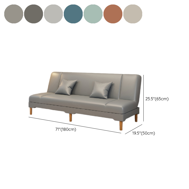 Modern Simple Style Dove Grey/Blue/Green Fold Away Convertible Sofa Living Spaces - image 30