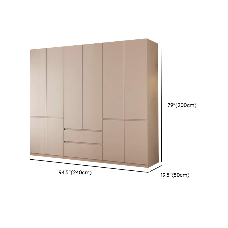 Auburn Self-supporting Cabinet Armoire with 2 Drawers and Gate Doors - image 20