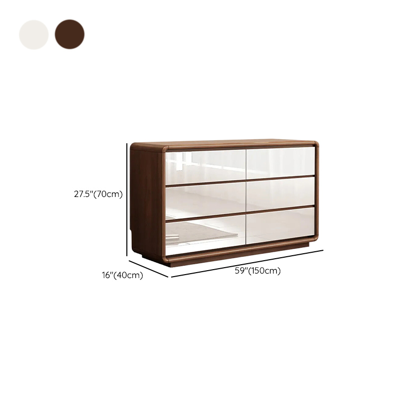 Modish Raw Wood Square Double Dresser/Bachelor Chest/Wardrobe Chest with 6 Drawers/7 Drawers/5 Drawers in Horizontal/Vertical Orientation - image 19
