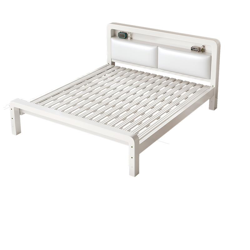 Solid Color Iron Storage Bed for Living Room - image 3