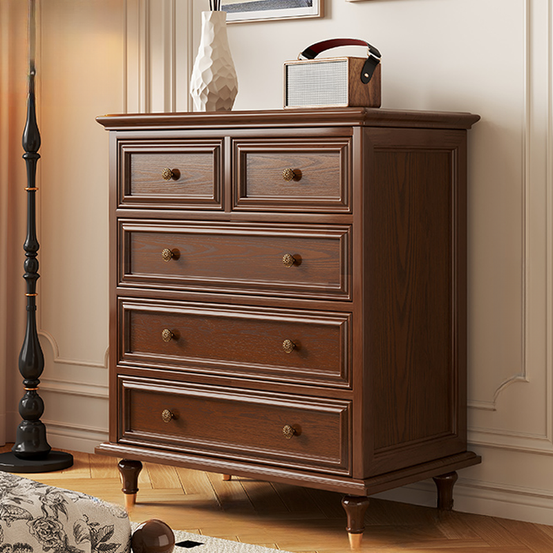 Trendy Raw Wood Console Dresser with 8/10/5 Drawers in Horizontal/Vertical Orientation - image 2