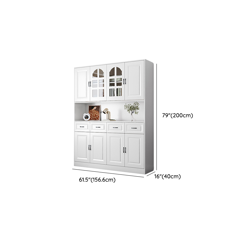 Wood Contemporary Storage Cabinet Buffet Sideboard with Drawers for Home Use - image 20