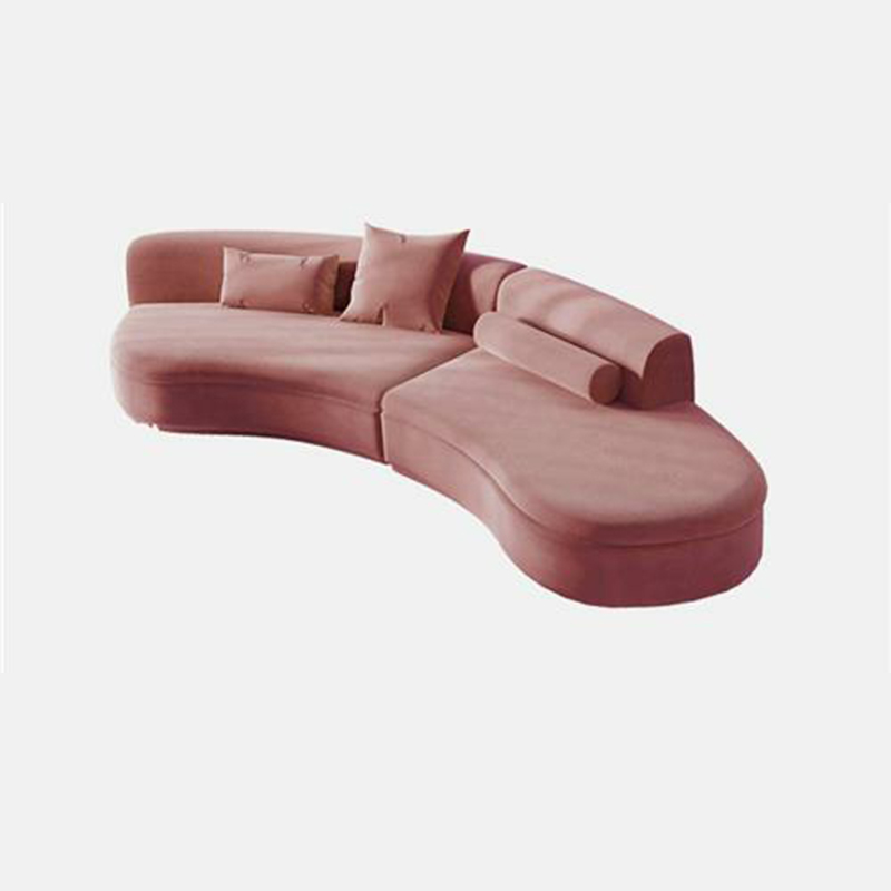 Trendy Seats 4/Seats 3 Armless Curved Sofa Recliner with Sponge Fill Cushions - image 15