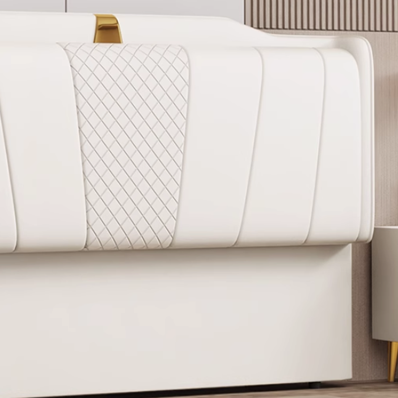 Modish Style Panel Headboard in Pine Wood with No Distressing, Rectangle Shape for Queen/Full/Twin XL Bed, Featuring Sponge Upholstery and Standard Height - image 12