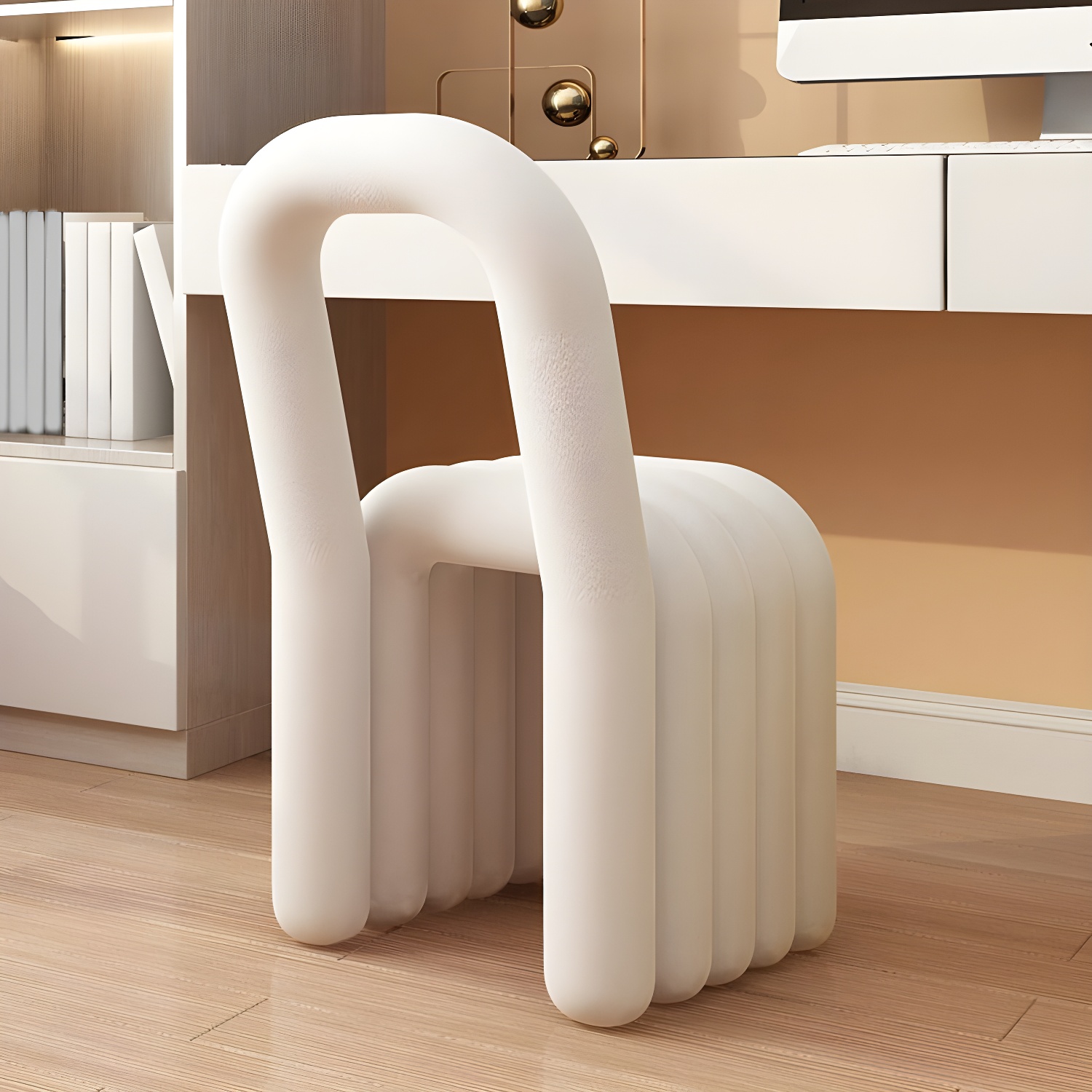 Modern Style Upholstered Armless Dining Chairs for Dining Room - image 15