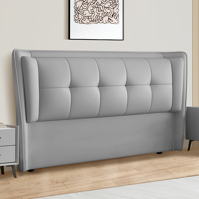 Standard（36-55“） Free-standing Standard Rectangular Full(54"W x 75"L) Stitch-tufted Wingback Headboard with Timber Frame and Sponge Filing - image 6