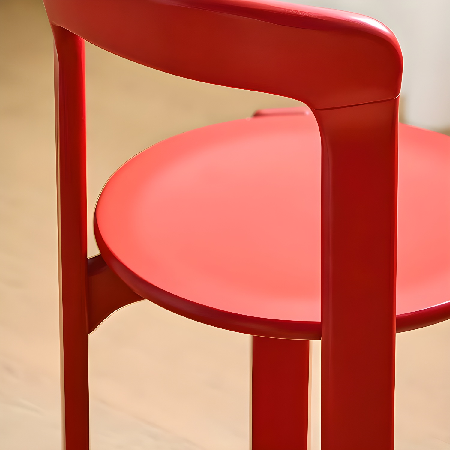 Modern Solid Wood Armless Dining Chairs with Open Back for Kitchen & Dining - image 11
