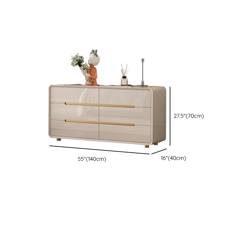 Modish Chalk Timber Horizontal/Vertical Console Dresser/Bachelor Chest/Wardrobe Chest with 6 Drawers/7 Drawers/3 Drawers - image 16