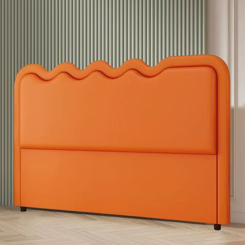 Modish Style Panel Headboard with No Distressing in Timber for King/Queen/Full Bed, Featuring Sponge Upholstery Fill, Free-standing Installation, and Standard Height - image 6