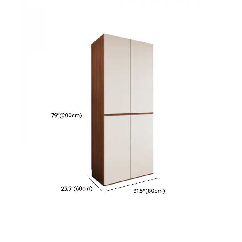 Acorn Minimalist Wooden Wardrobe Closet with Soft Close Door, Interior Shelves, and Clothing Rod - image 15