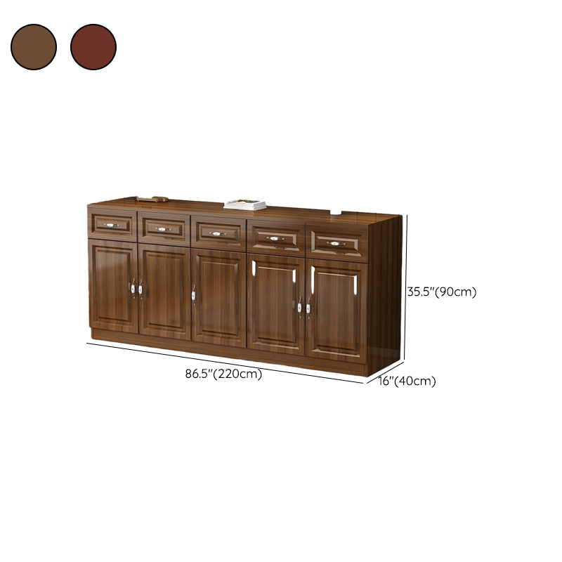 Modern Wood Cabinets Buffets & Sideboards 31.5 inches Width Non-Adjustable Drawers Included - image 19
