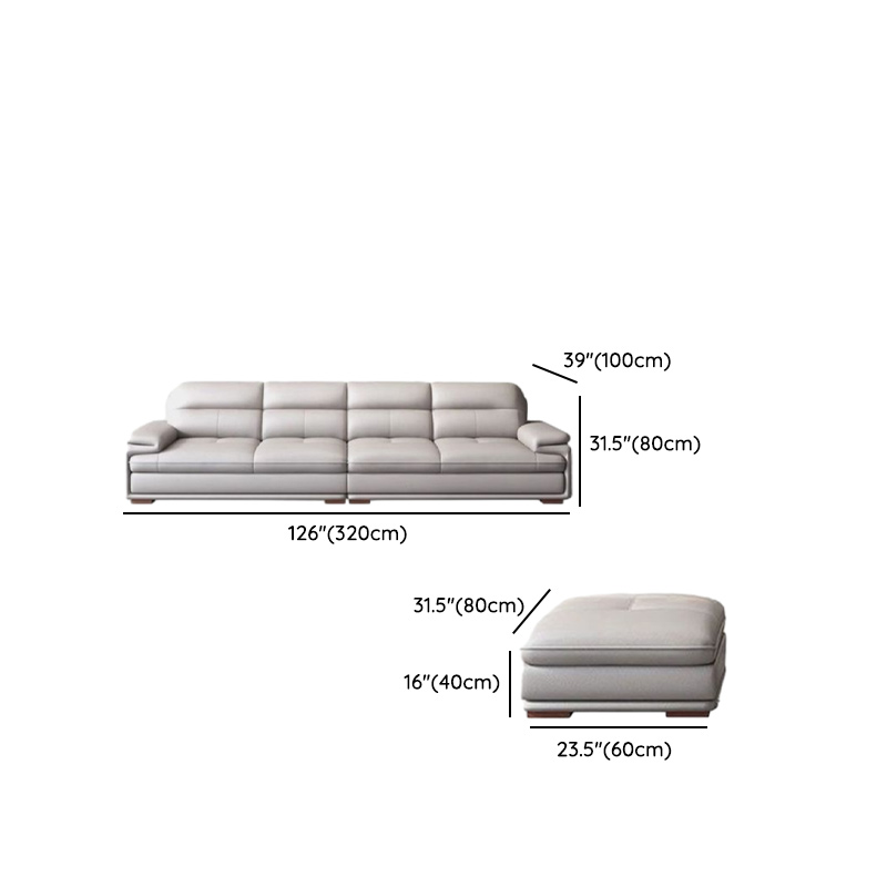 Straight Convertible Sofa for 5/1-Seater with Horizontal Orientation - image 16