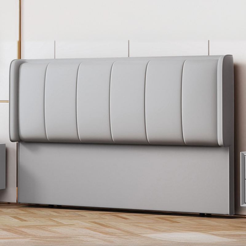 Modish Style Panel Headboard with No Distressing in Pine Wood, Rectangle Shape for Full/Queen Bed, Featuring Sponge Upholstery Fill and Standard Height - image 3