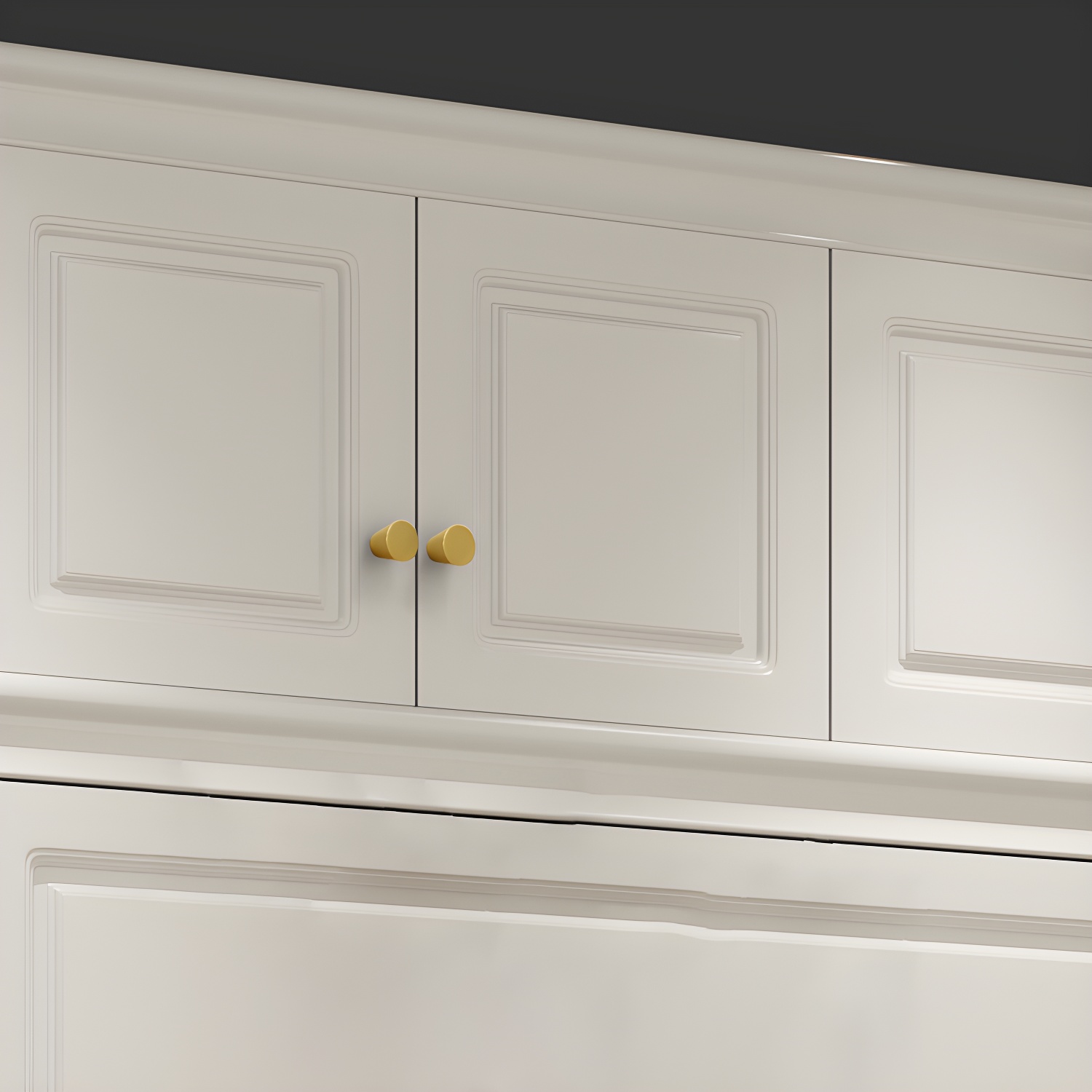 Contemporary Wooden Wardrobe Soft Close Drawer Wardrobe Closet for Bedroom - image 6