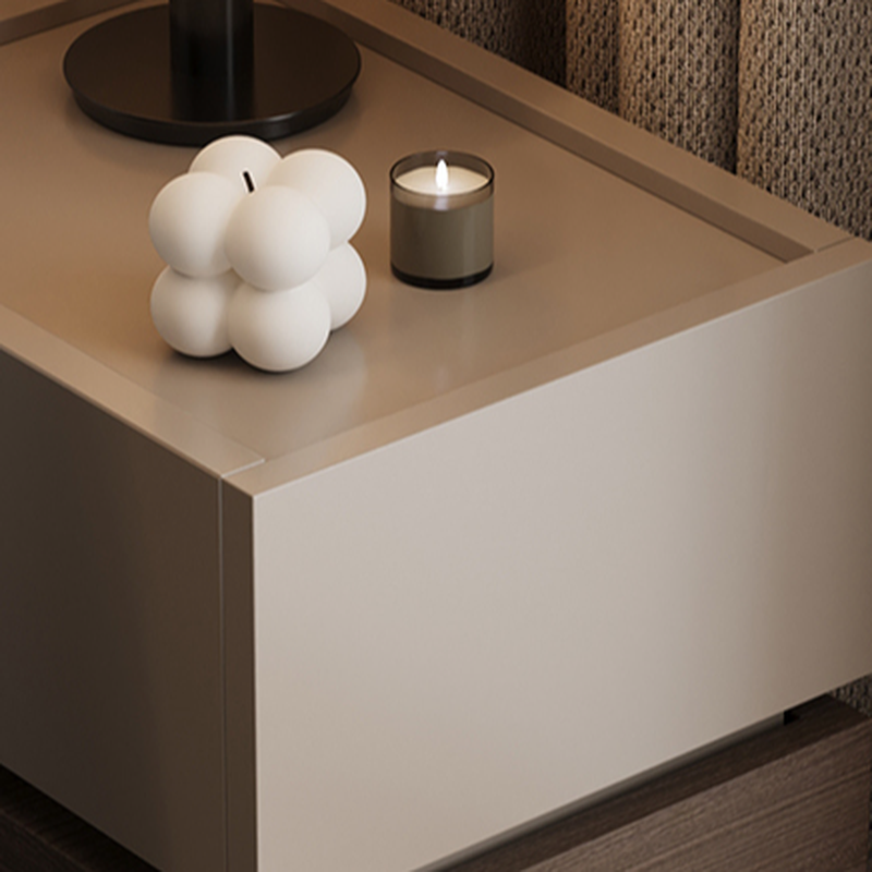Organic Modern Nightstand With Drawer Organization featuring 2 Drawers and Composite Wood Countertop - image 13