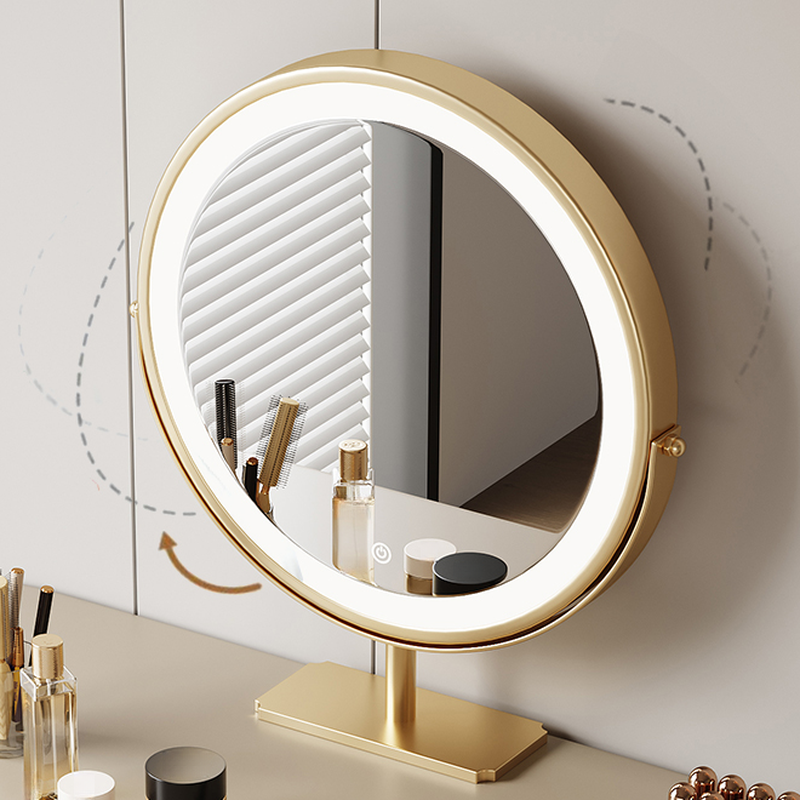 Ink/Lime Green/Citrus Color Scalable Adjustable Brightness Push-Pull Adjustable Touch Vanity Set with Lighting System - image 9