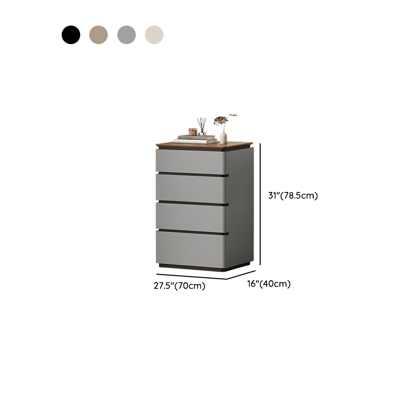 Casual Raw Wood Bachelor Chest/Semainier with 5/4/3 Drawers in Vertical Orientation - image 16