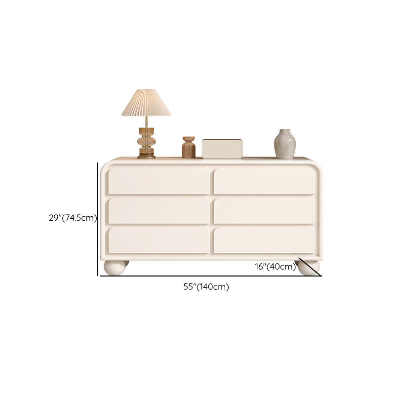 Minimalist Horizontal/Vertical Chalk Wood Bachelor Chest with Drawers - image 18