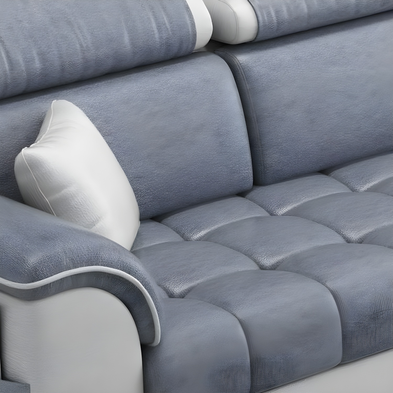 Contemporary L-Shaped Sectional Sofa with Adjustable Pillows and Storage - image 11