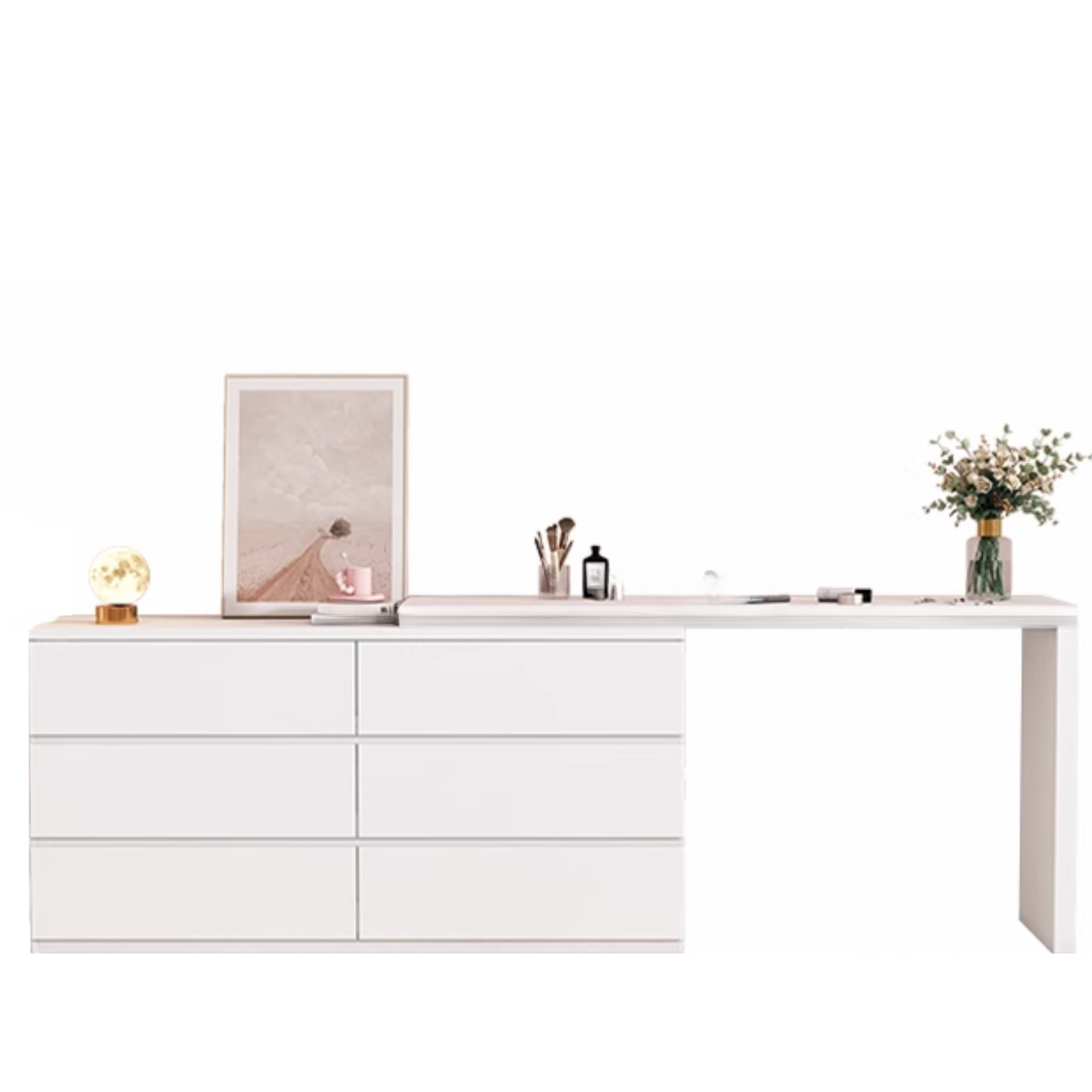 4 Tiers/3 Tiers/5 Tiers Cube Console Dresser/Lingerie Chest for Entry in a Scandinavian Style - image 6