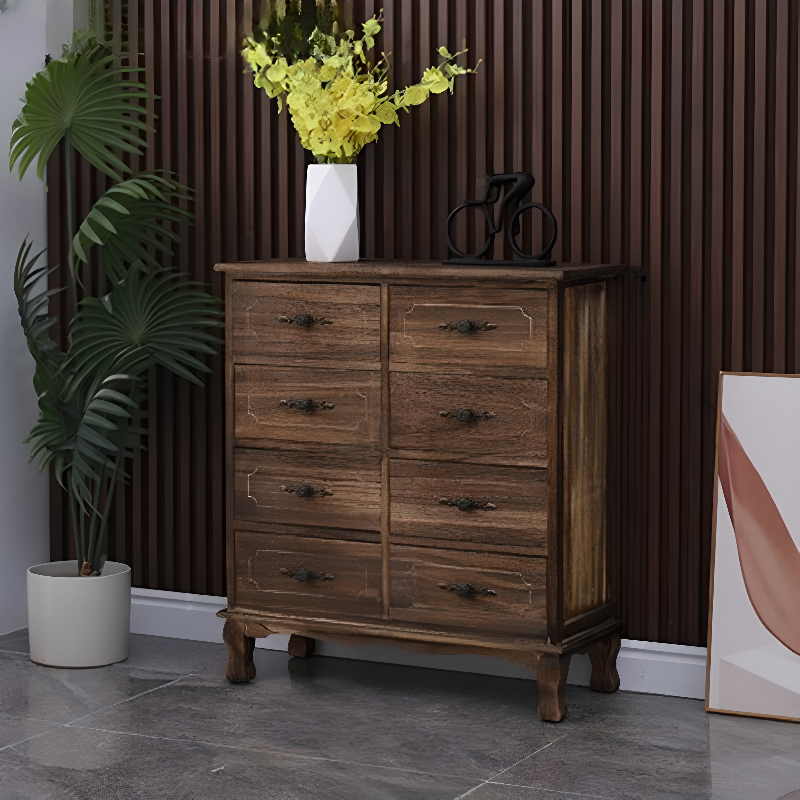 Retro Parlor Standalone Accent Chest with Reclaimed Wood - image 15