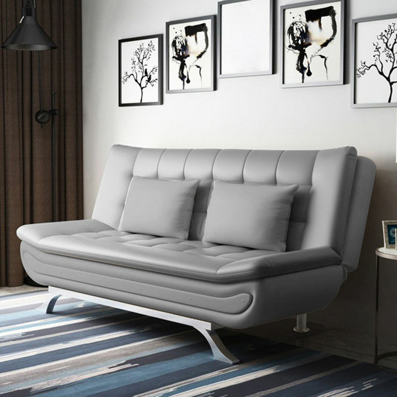 75'' Modern Armless Solid Color Sofa, Foam Filled Upholstery - Partial Assembly - image 9