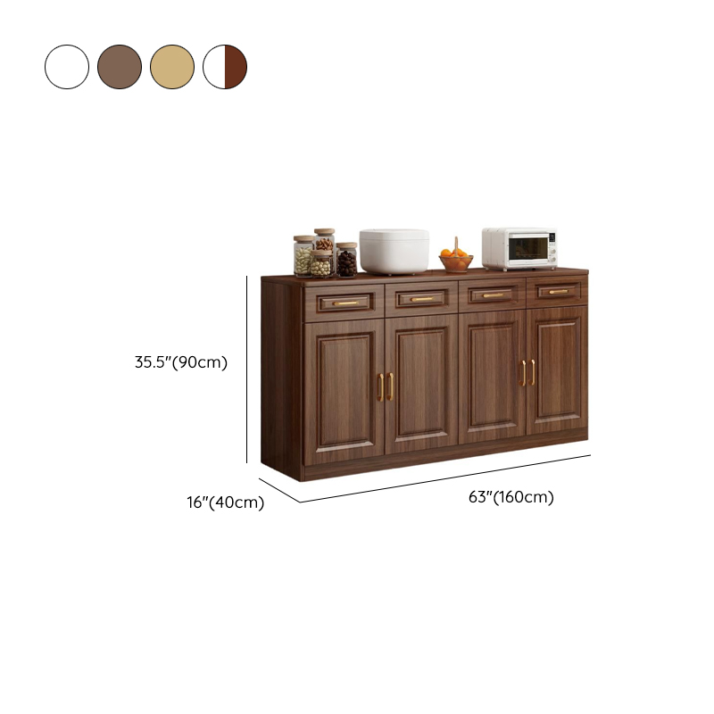 Modish Sideboard Composite Wood Standard/Narrow Kitchen Cupboards with 5 Drawers/4 Drawers/3 Drawers, 2 Shelves and 5 Doors/4 Doors/3 Doors - image 13