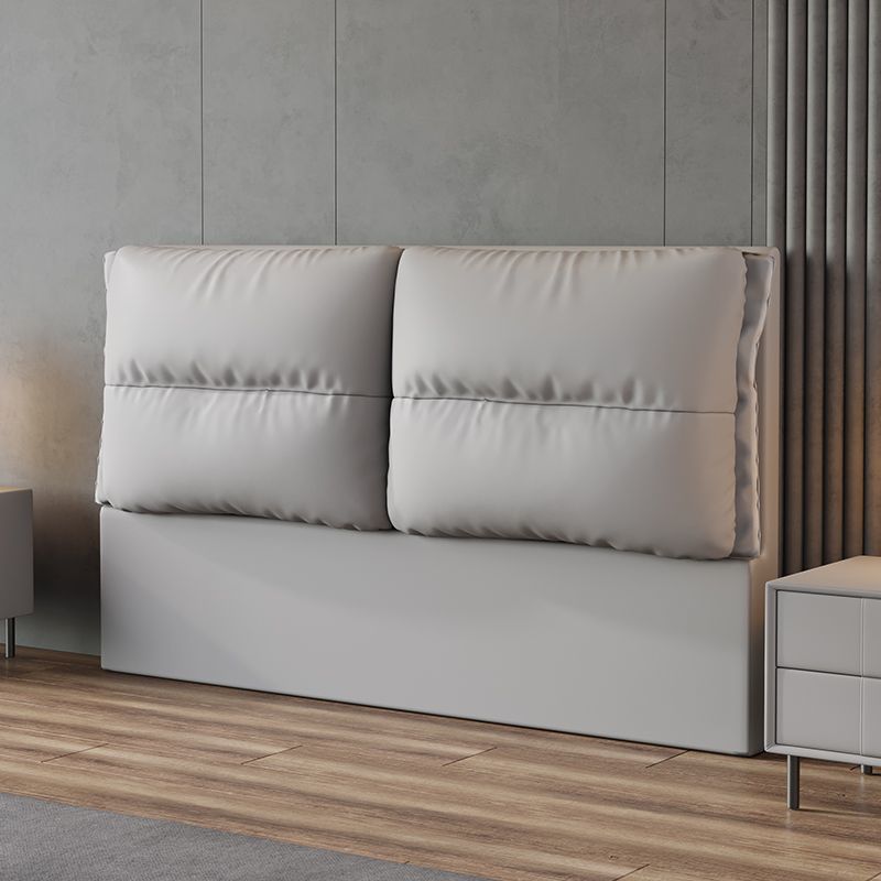 Trendy Panel Headboard in Laminate with No Distressing, Rectangle Shape for King/Queen/Full Bed, Featuring Sponge Upholstery and Standard Height - image 5