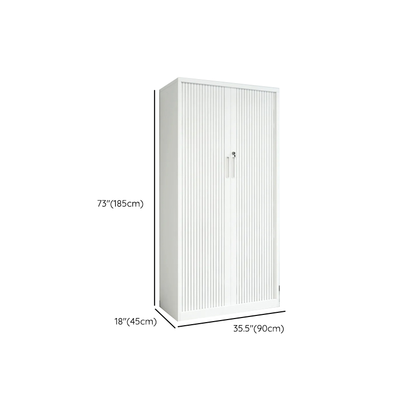 Steel Self-supporting Lockable Accent Cabinet with Sliding Door - image 20