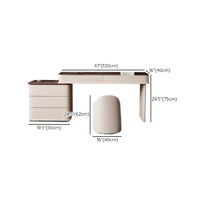 Sleeping Room Scalable Vanity Set/Makeup Vanity with Push-Pull - image 10