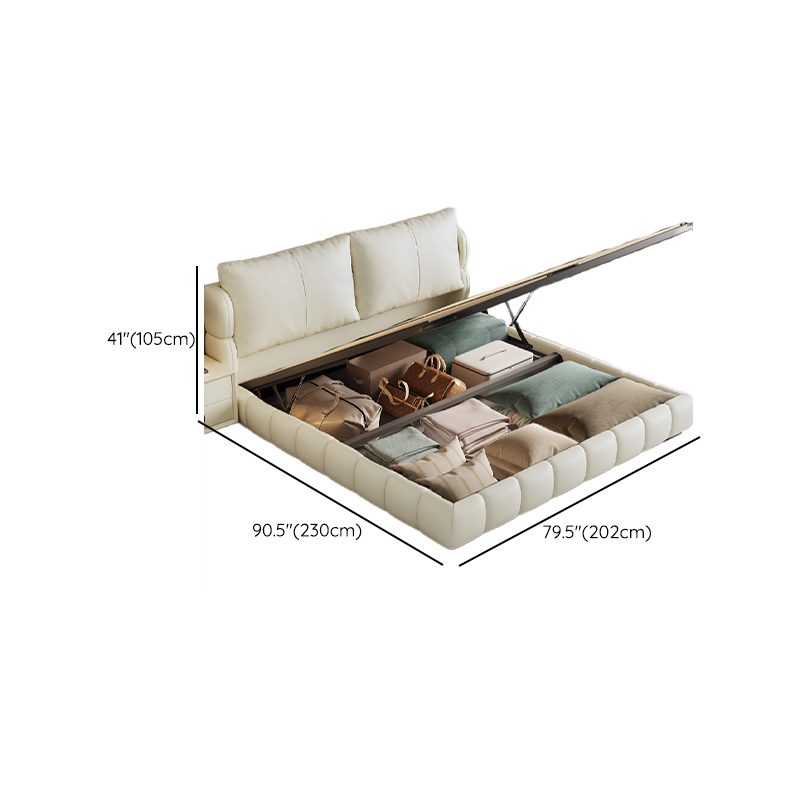 Chalk Storage Included/Pallet Bed Frame with Leg and Lumber Frame for Living Room in a Modern Simple Style - image 13
