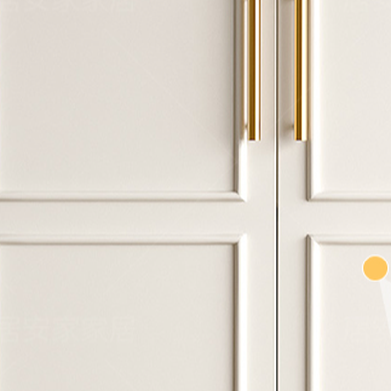 Modern Manufactured Wood Standalone Almirah with Soft Close Drawer, Soft Close Door, Interior Shelves, and Hanging Rod - image 6