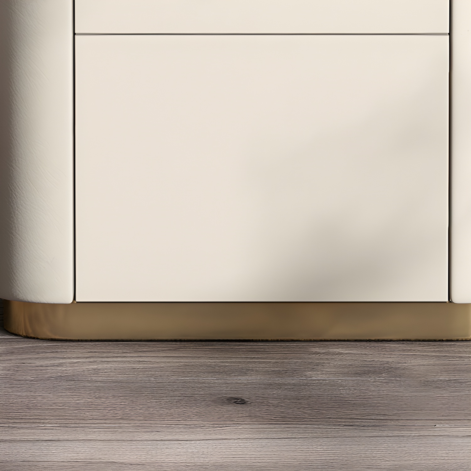 Contemporary Stone Top 1-Drawer, 1 Shelf Nightstand 21.65" Tall Nightstand - image 12