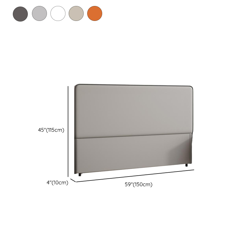 Modish Style Panel Headboard with No Distressing in Timber, Rectangle Shape for King/Queen/Full Bed, Featuring Sponge Upholstery Fill and Standard Height - image 11