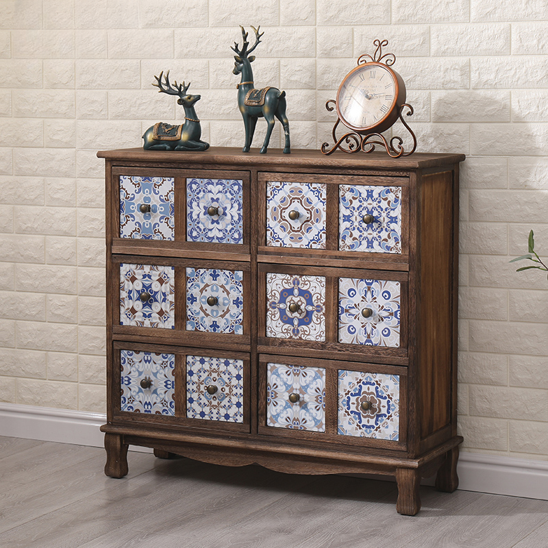 Shaker Style Independent Accent Chest with Weathered Wood - image 3