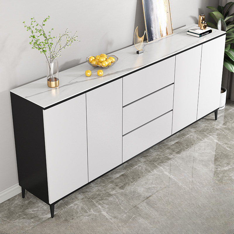 Versatile Sideboard with 2/3 Drawers, Closet Cabinet, Standard/Narrow/Wide Sizes, 3/Two Internal Shelves, Drawer Storage, Manufactured Wood/Stone Countertop, and 4/2/3 Doors - image 7