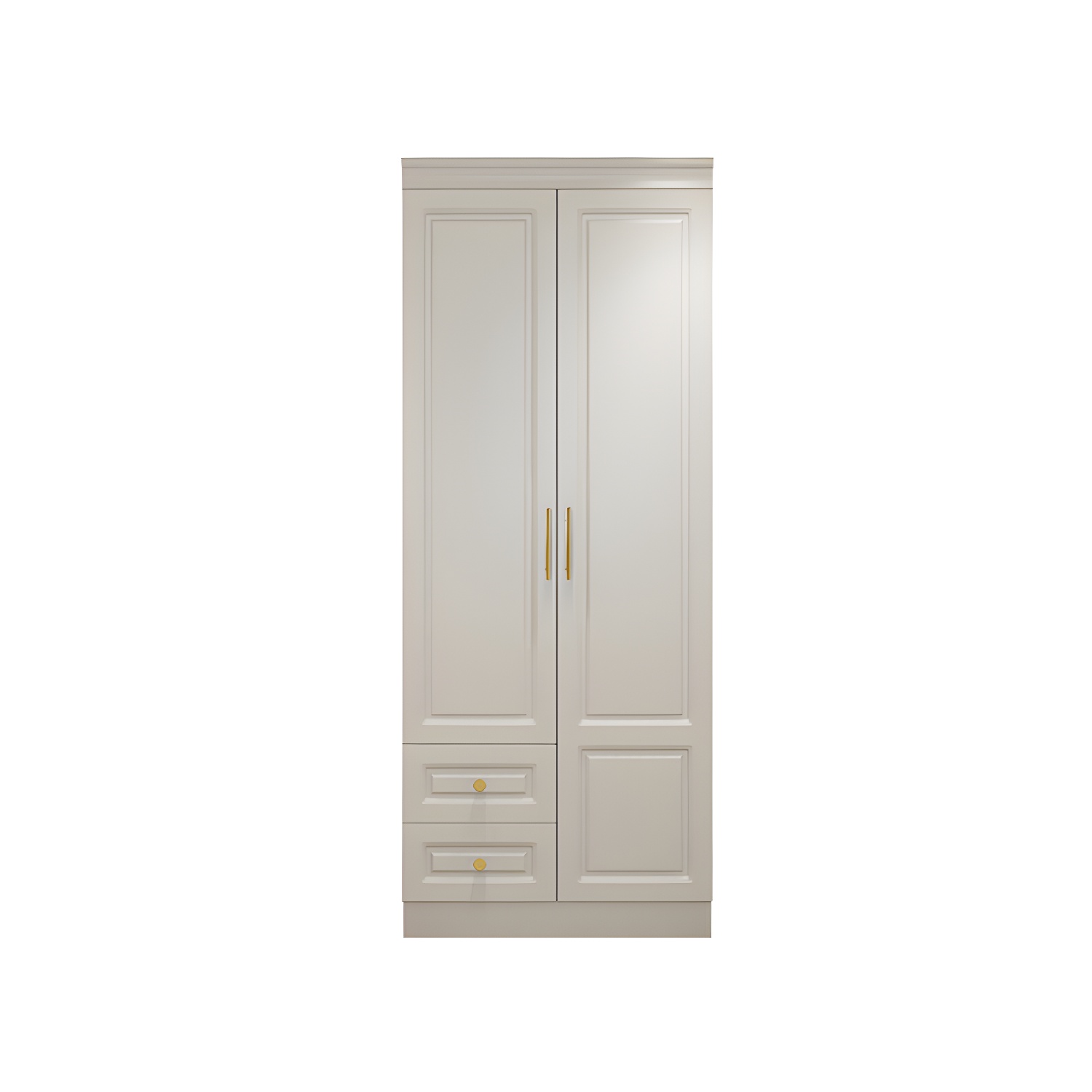 Contemporary Wooden Wardrobe Soft Close Drawer Wardrobe Closet for Bedroom - image 5